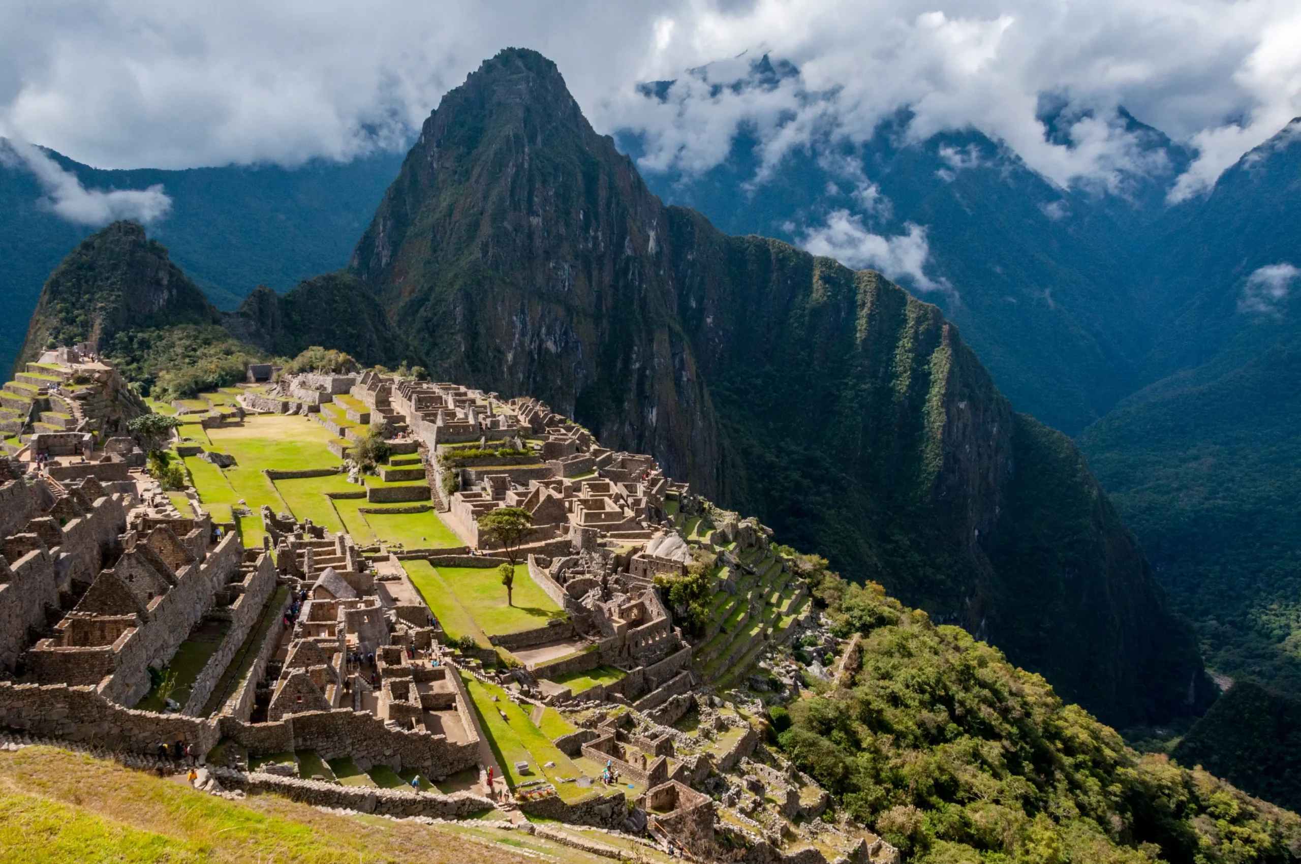 Imágen de la ciudadela inca de Machu Picchu