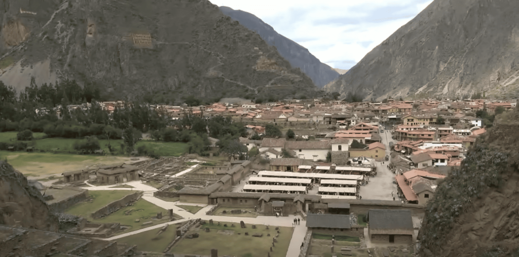 imágen de un pueblo en Ollantaytambo