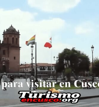 Imágen del centro histórico de la ciudad de Cusco