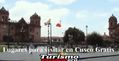 Imágen del centro histórico de la ciudad de Cusco